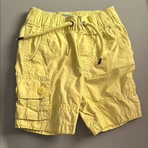 Yellow Cargo Shorts for Toddler